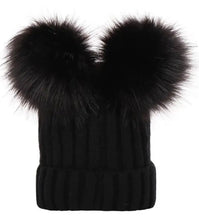 Load image into Gallery viewer, Double Pom Beanies