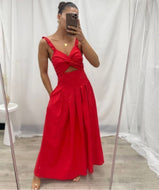 Poinsettias Dress