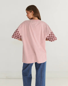 Saddle Up Beauty Tee - Pink