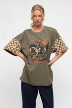 Load image into Gallery viewer, Saddle Up Beauty Tee - Sage