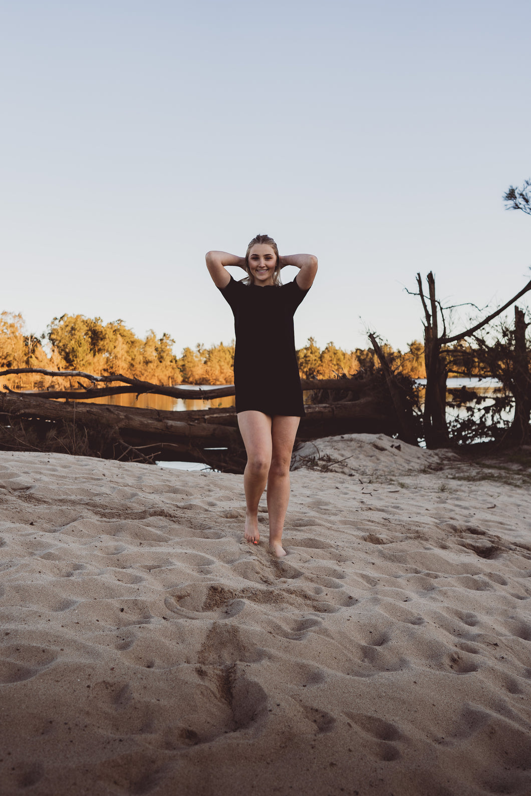 Black Tee Dress