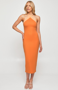 Orange Martini Dress