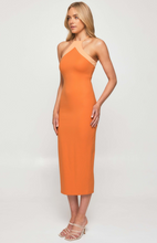 Load image into Gallery viewer, Orange Martini Dress