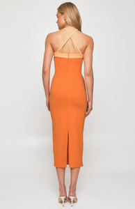 Orange Martini Dress