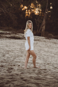 White Tee Dress