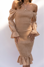 Load image into Gallery viewer, Hazelnut latte Dress